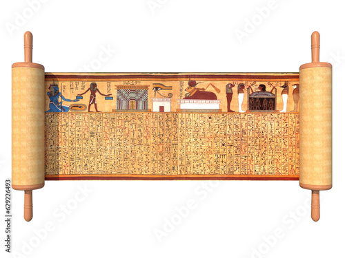 ancient egypt papyrus scroll