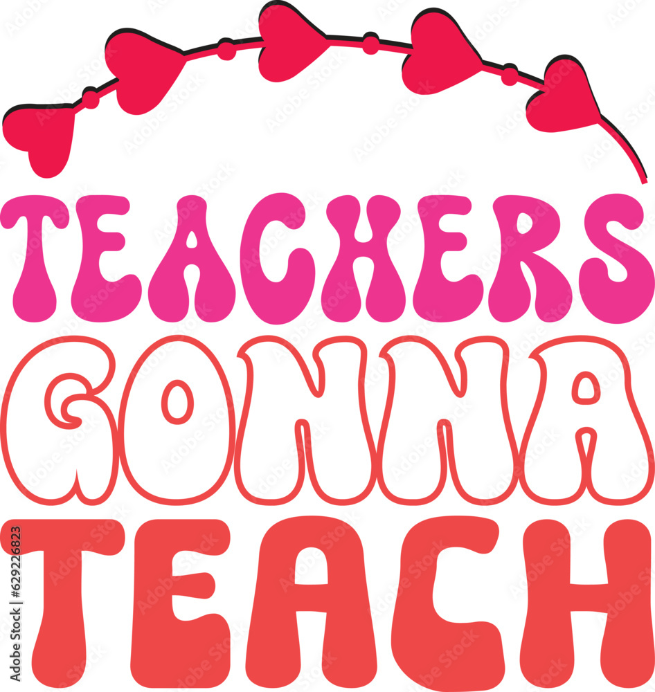 Teacher retro svg design Teacher retro svg design