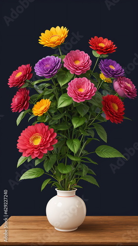 Wallpaper Mural bouquet of flowers Torontodigital.ca