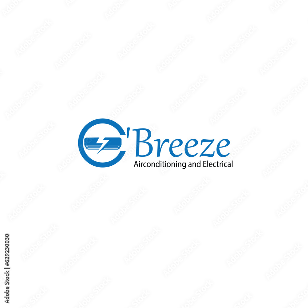 Air-conditioning and Electrical logo. freeze concept logo. Symbol of fridge or air conditioner. Air-conditioning and Electrical logo. freeze concept logo. Symbol of fridge or air conditioner.