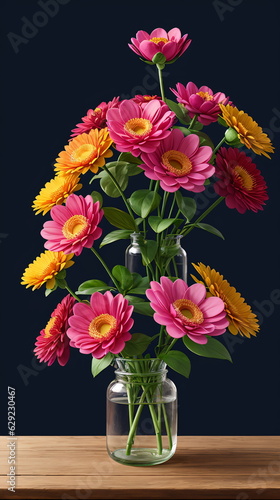 Wallpaper Mural bouquet of flowers Torontodigital.ca