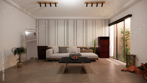 Minimalism living room design