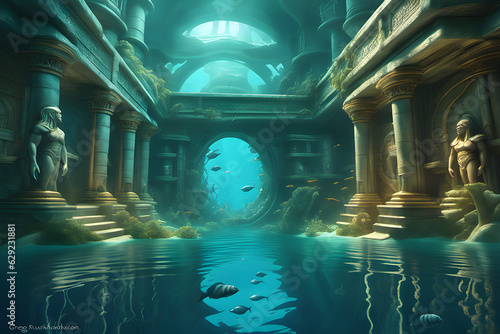 Wallpaper Mural draw-a-thriving-city-of-the-ancient-civilization-of-atlantis
Generative AI Torontodigital.ca