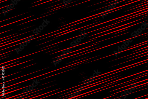 Red black diagonal hand draw stripe line background - stock vector