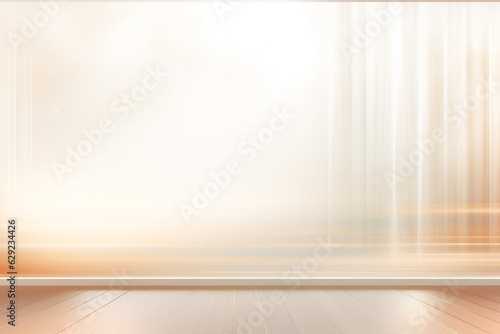 Minimal light colored abstract background with some lights coming in from a window