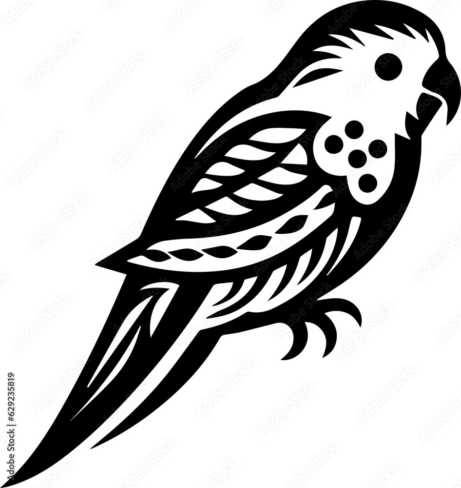 Obraz premium bird tribal 