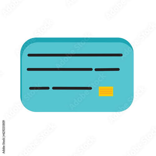 blue atm card icon