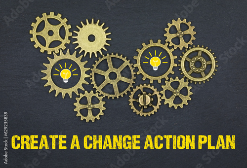 Create a change action plan	