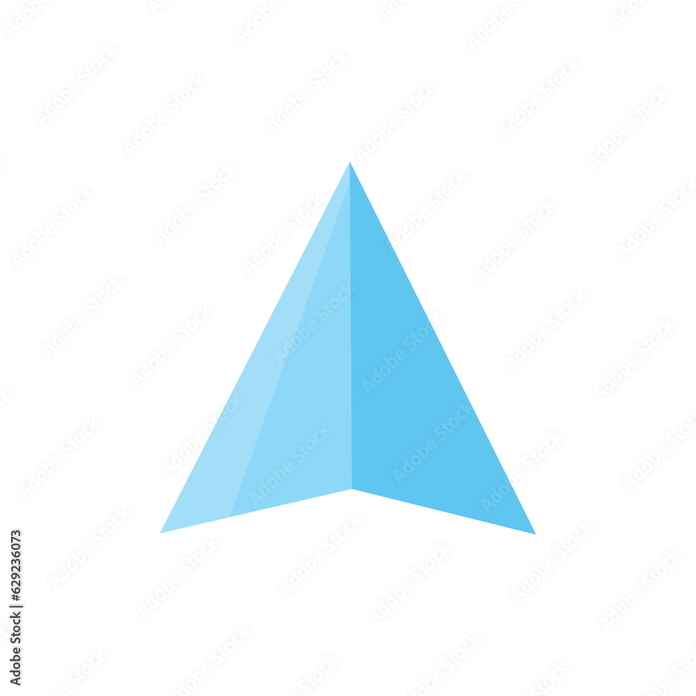 the navigation icon is blue the navigation icon is blue