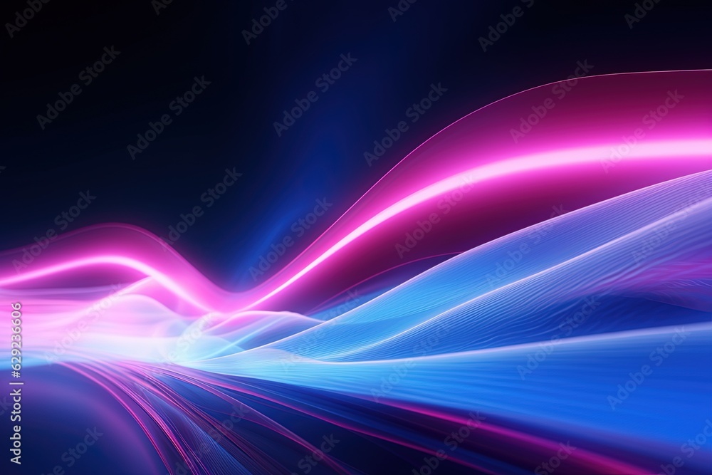 abstract futuristic background with pink blue glowing neon moving high speed wave lines and bokeh lights. Data transfer concept Fantastic wallpaper abstract futuristic background with pink blue glowing neon moving high speed wave lines and bokeh lights. Data transfer concept Fantastic wallpaper