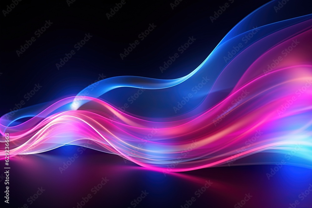 abstract futuristic background with pink blue glowing neon moving high speed wave lines and bokeh lights. Data transfer concept Fantastic wallpaper abstract futuristic background with pink blue glowing neon moving high speed wave lines and bokeh lights. Data transfer concept Fantastic wallpaper