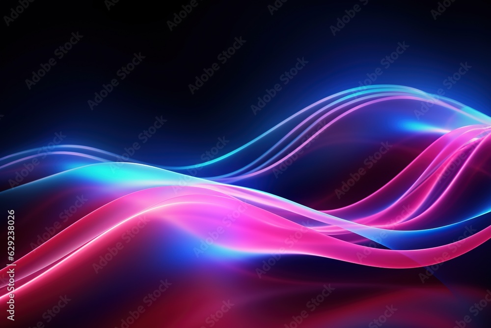 abstract futuristic background with pink blue glowing neon moving high speed wave lines and bokeh lights. Data transfer concept Fantastic wallpaper abstract futuristic background with pink blue glowing neon moving high speed wave lines and bokeh lights. Data transfer concept Fantastic wallpaper