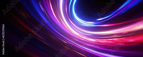 abstract futuristic background with pink blue glowing neon moving high speed wave lines and bokeh lights. Data transfer concept Fantastic wallpaper