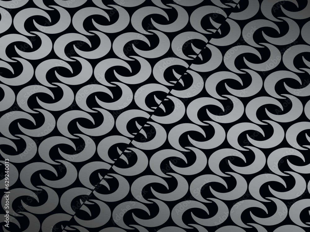 Black abstract background design. Modern wavy lines pattern (guilloche curves) in monochrome colors. Premium line texture, for banner, business background, wallpaper, card, fabric, etc. Dark horizonta Black abstract background design. Modern wavy lines pattern (guilloche curves) in monochrome colors. Premium line texture, for banner, business background, wallpaper, card, fabric, etc. Dark horizonta
