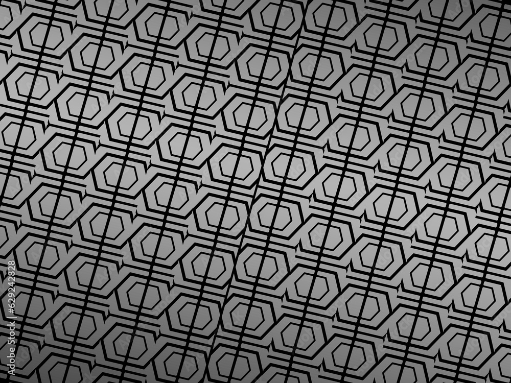 Black abstract background design. Modern wavy lines pattern (guilloche curves) in monochrome colors. Premium line texture, for banner, business background, wallpaper, card, fabric, etc. Dark horizonta Black abstract background design. Modern wavy lines pattern (guilloche curves) in monochrome colors. Premium line texture, for banner, business background, wallpaper, card, fabric, etc. Dark horizonta