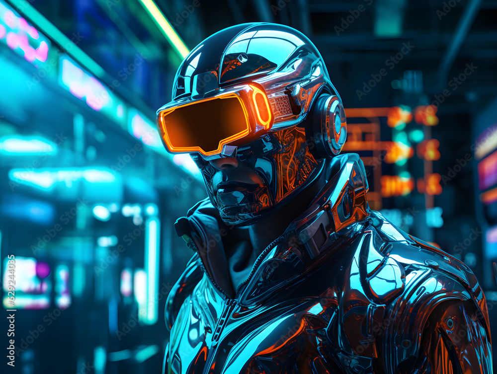 Futuristic Technology and AI-Powered Innovation, Generative Image Futuristic Technology and AI-Powered Innovation, Generative Image