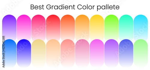 best gradient color pallete. luxury gradient color. gradient pallete.