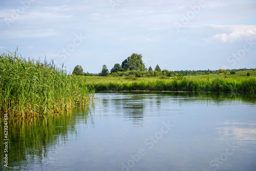 Krutynia river in Masuria in eastern Poland