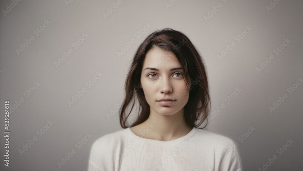 Portrait of a beautiful women on isolated background Portrait of a beautiful women on isolated background