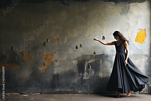 Glamour fashion portrait of...