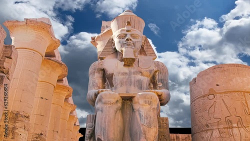 Luxor Temple, central temple of Amun-Ra, Luxor, Egypt photo