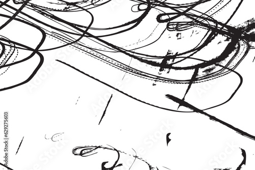 Texture of black charcoal pencil. Hand drawn scribble sketch. Grungy graphite pencil crazy random irregular strokes. Abstract background. Ink hatching lines textures.