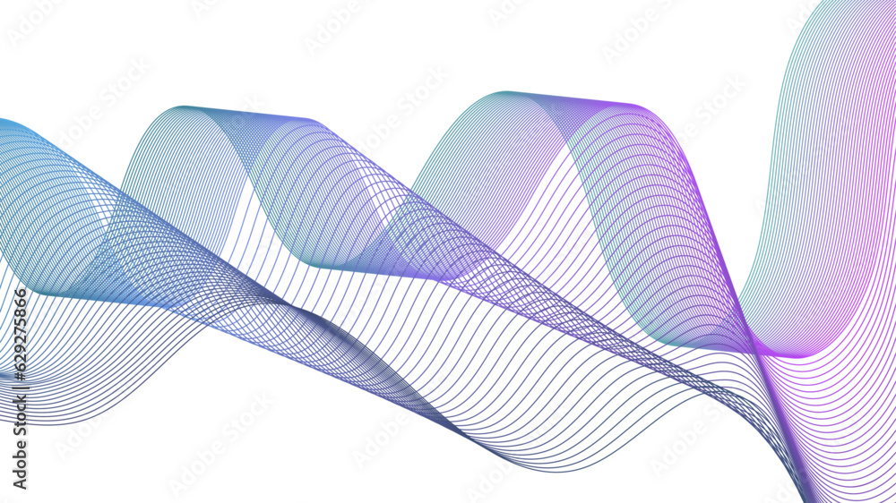 Abstract colorful gradient dynamic flowing wave lines design element. Abstract wavy lines gradient vector illustration. Abstract colorful gradient blend wave lines for technology background. Abstract colorful gradient dynamic flowing wave lines design element. Abstract wavy lines gradient vector illustration. Abstract colorful gradient blend wave lines for technology background.