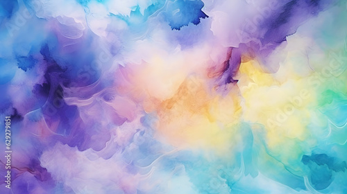 Abstract art background with vibrant colors