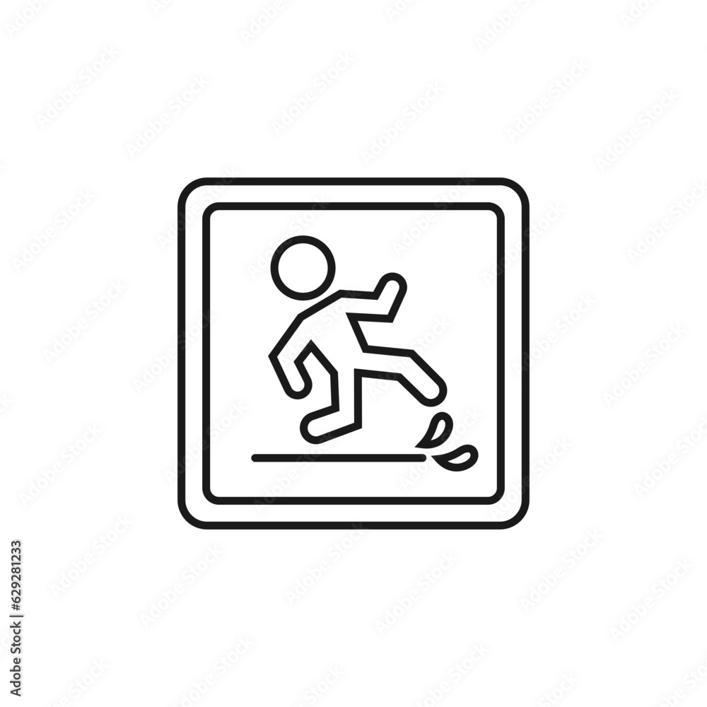 Icon of pedestrian crossing sign Icon of pedestrian crossing sign