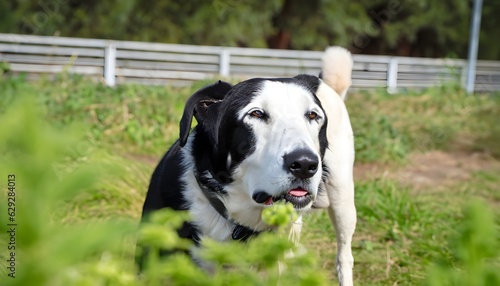 border collie dog., ai generated, , generated ai