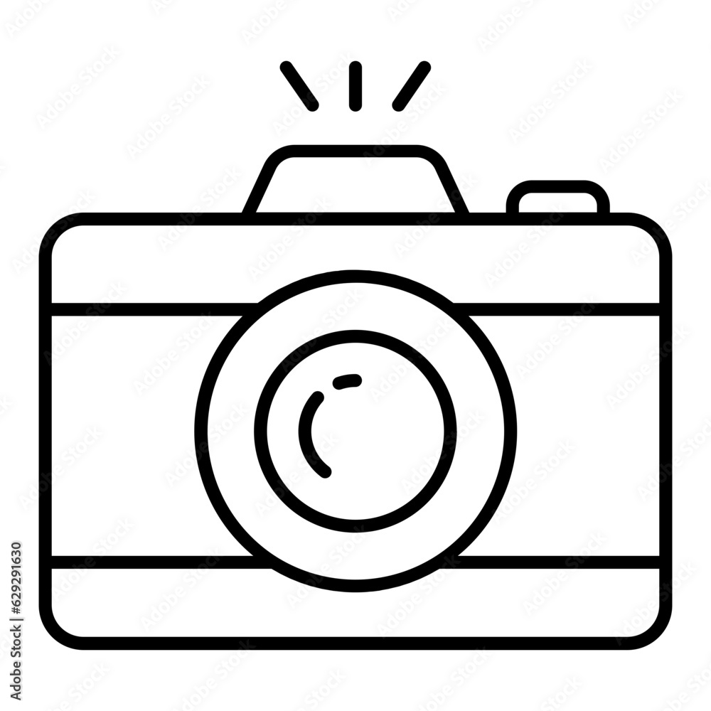 Camera Line Icon