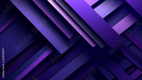 Fond violet, avec lignes et formes géométriques de différentes couleurs violet, ombre et lumière, arrière-plan pour création graphique, conception, bannière