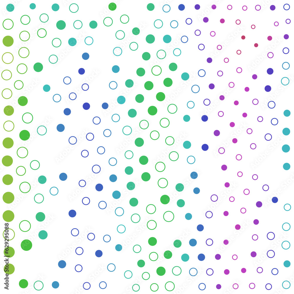 Vector circles and dots of various sizes and colors. Vicious and solid Vector circles and dots of various sizes and colors. Vicious and solid