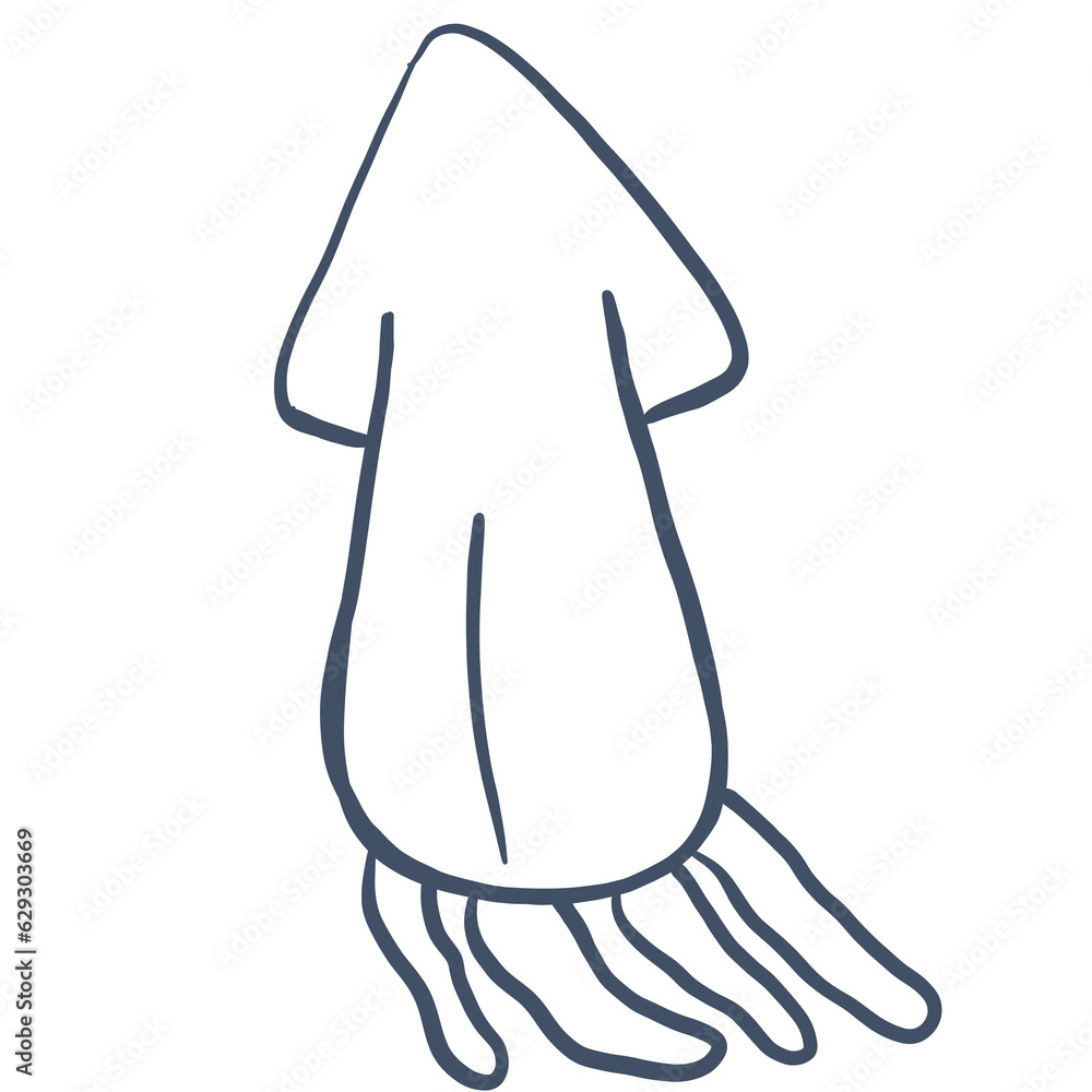 sea food line art sea food line art