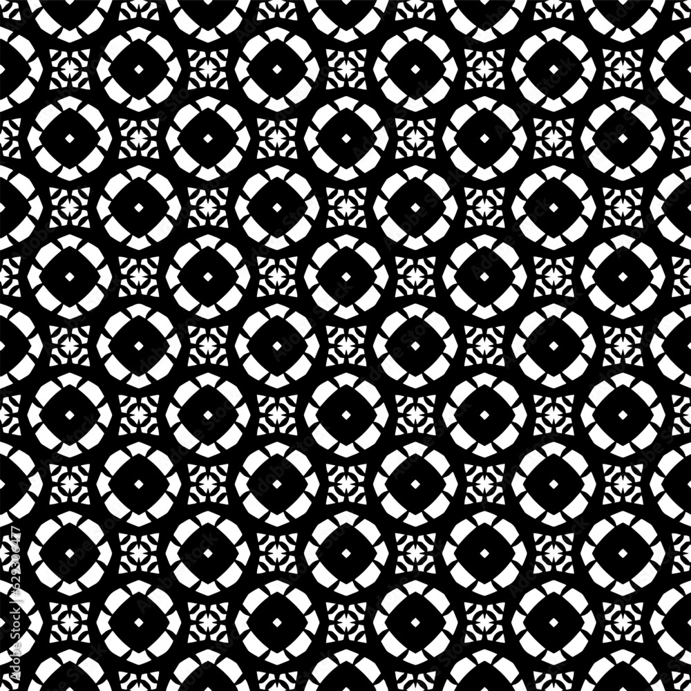 Black and white geometric seamless pattern with abstact shapes. Repeat pattern for fashion, textile design, on wall paper, wrapping paper, fabrics and home decor. Black and white geometric seamless pattern with abstact shapes. Repeat pattern for fashion, textile design, on wall paper, wrapping paper, fabrics and home decor.