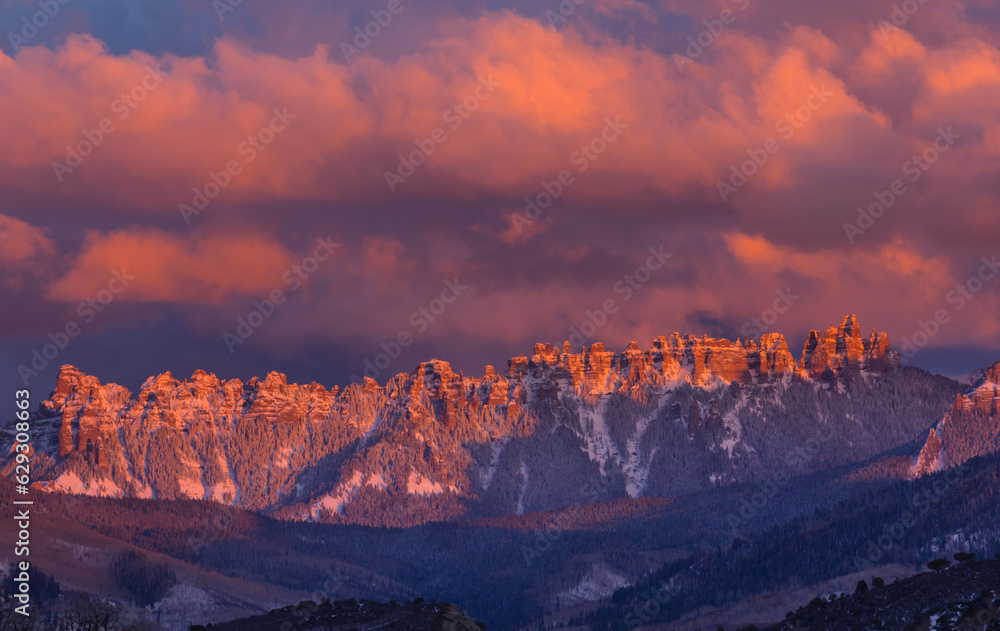 Naklejka premium Mountains in Colorado