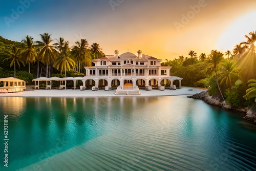 pool at night