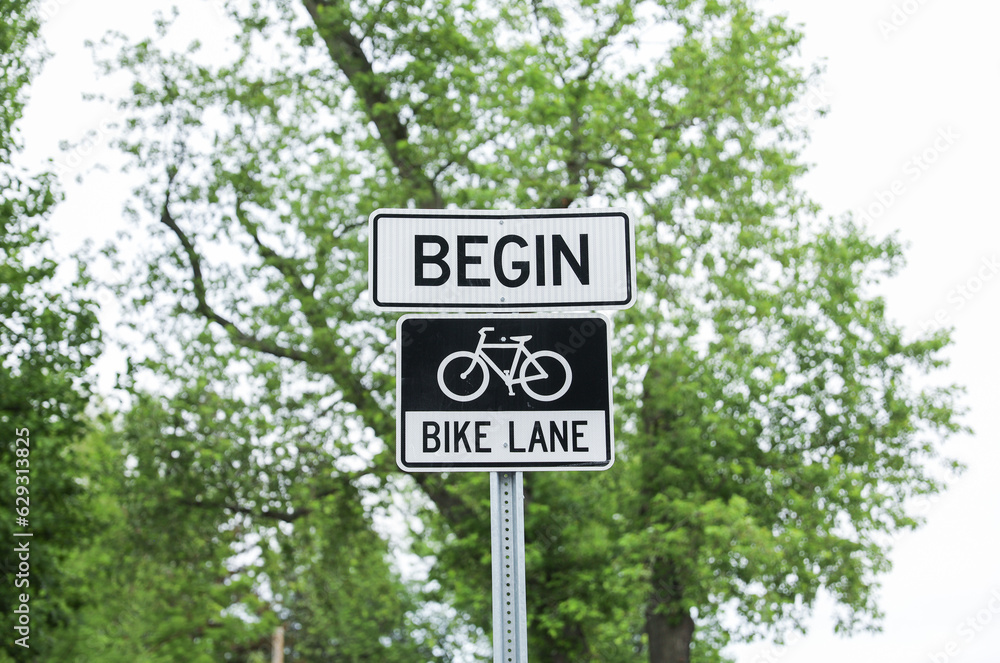 bike sign, symbolizing freedom, eco-consciousness and active lifestyle. Represents cycling culture, urban mobility, and sustainable choices