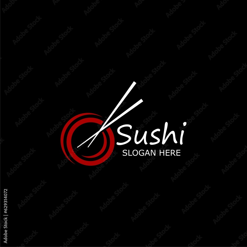 Sushi Logo Template Icon Sushi Logo Template Icon
