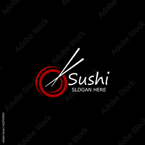 Sushi Logo Template Icon