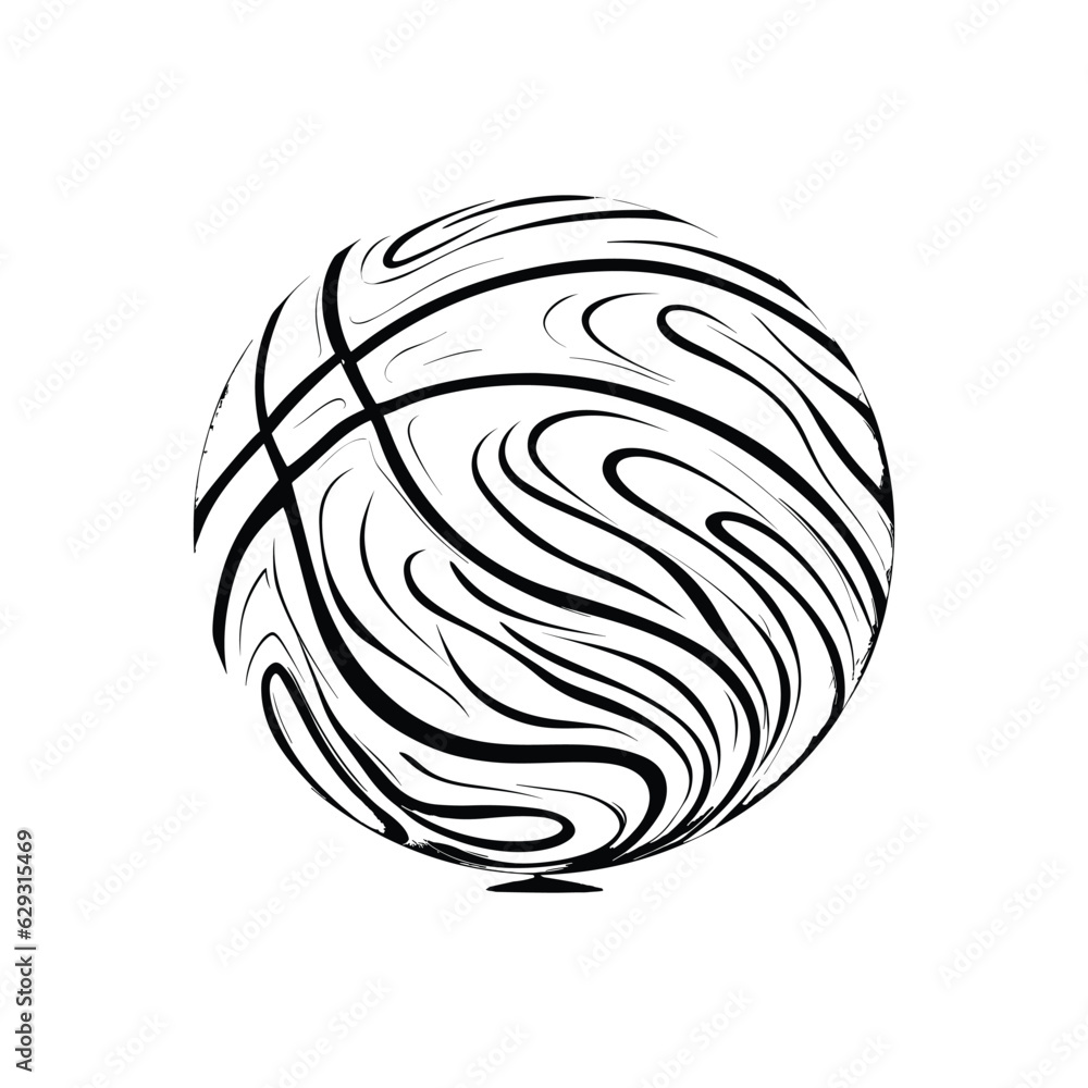 Hand Drawn Basketball Ball Vector
Hand Drawn Basketball Ball Vector