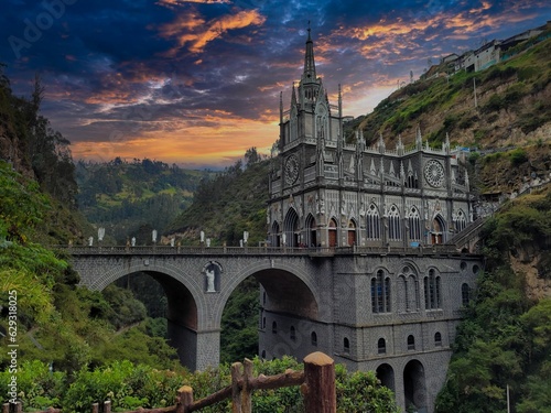 santuario de las lajas photo