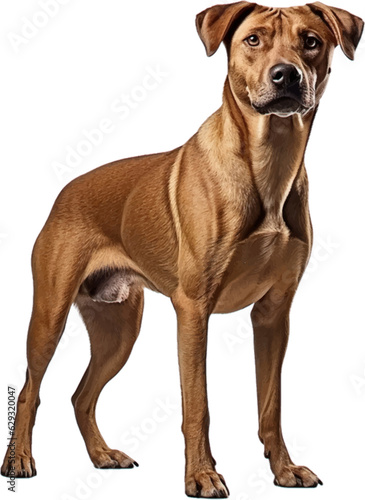 Dog standing clip art