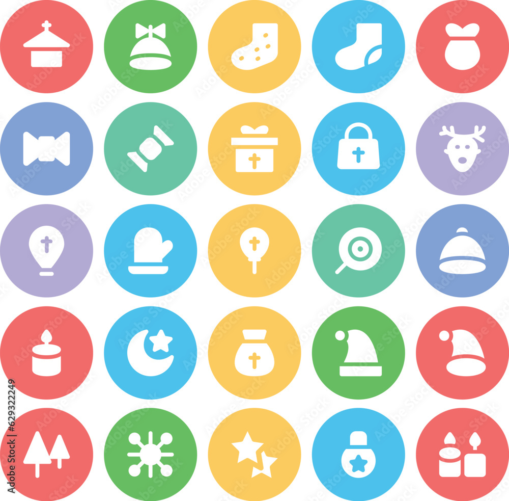 Collection of Xmas Celebration Bold Line Icons
Collection of Xmas Celebration Bold Line Icons