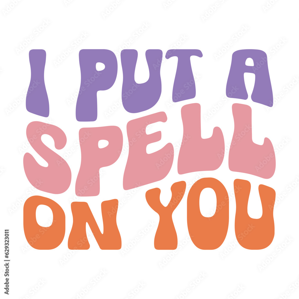 I Put A Spell On You Retro svg I Put A Spell On You Retro svg