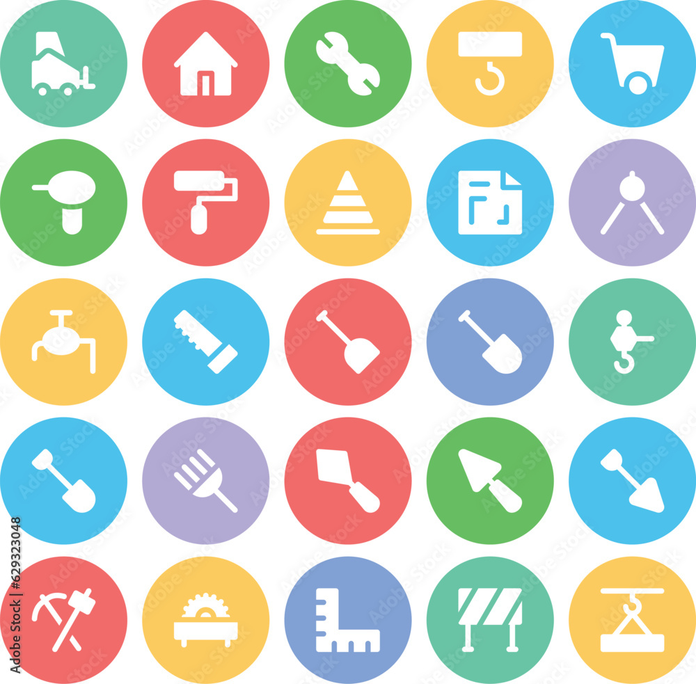 Pack of Construction Tools Bold Line Icons
Pack of Construction Tools Bold Line Icons