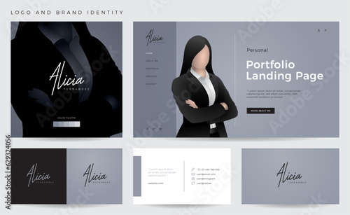 Personal logo and brand identity