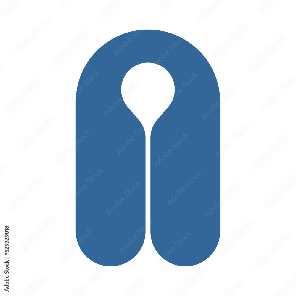 Vector graphic of lifejacket symbol Vector graphic of lifejacket symbol