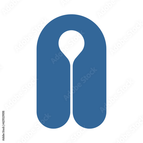 Konstfotografi Vector graphic of lifejacket symbol