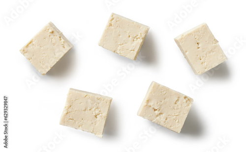 Quadro su tela pieces of tofu cheese